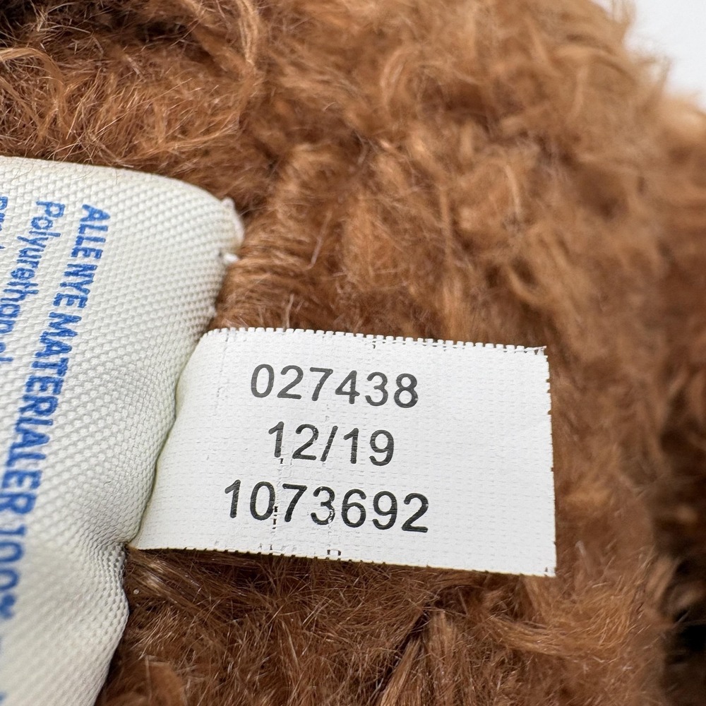 Build-A-Bear Workshop Brown Teddy Bear Medium Plush Stuffed Toy Happy Birthday - Picture 4 of 4